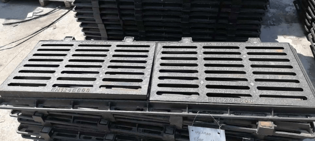 顺昌球墨铸铁连体双篦展示